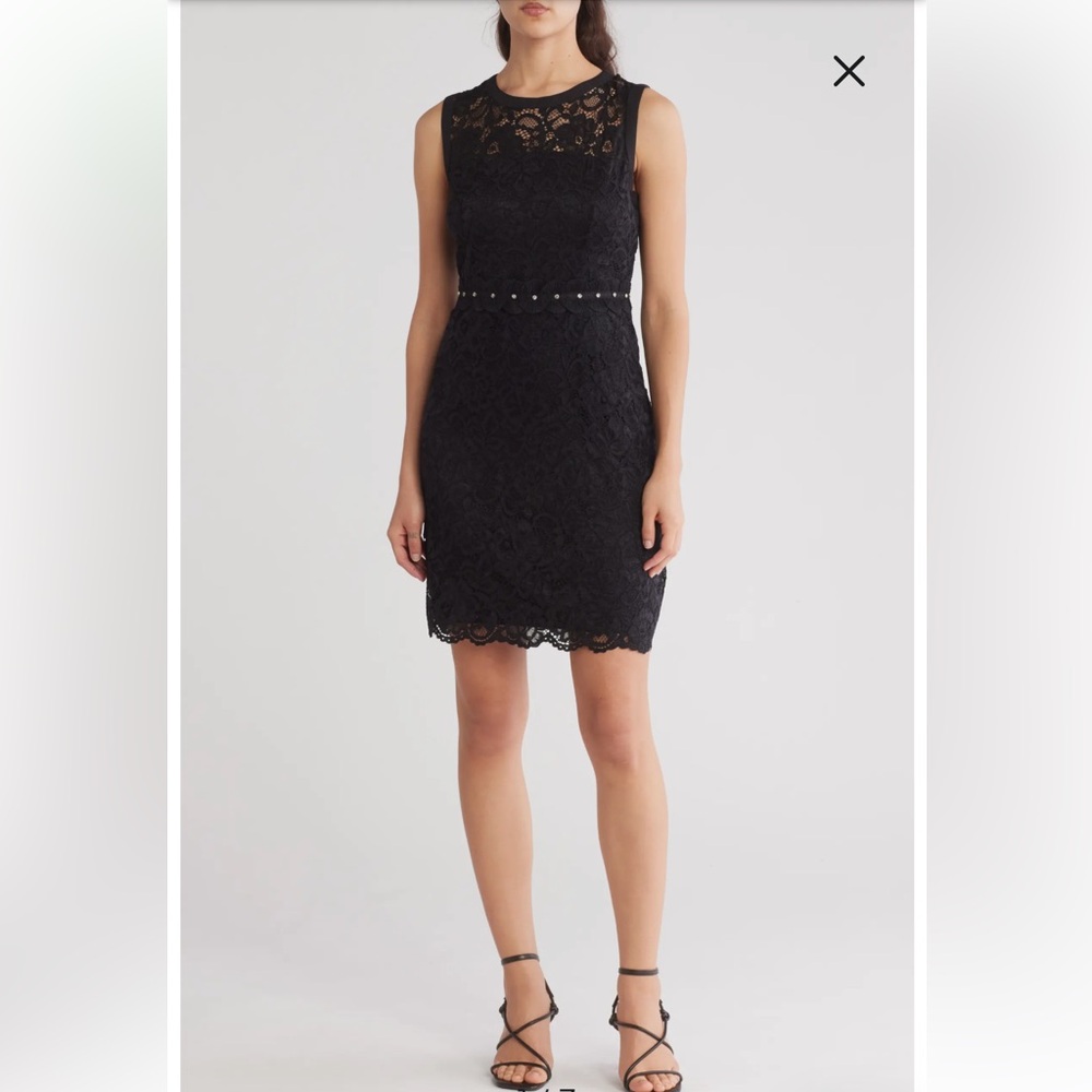 NWT Sam Edelman Lace Sheath Minidress 8